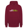 Nich faul! Energieeffizient! - Unisex Hoodie - Bordeaux