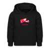 Tempelhof Flugzeug rot - Kinder Hoodie - Schwarz