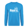 Remix. - Unisex Pullover - Meeresblau