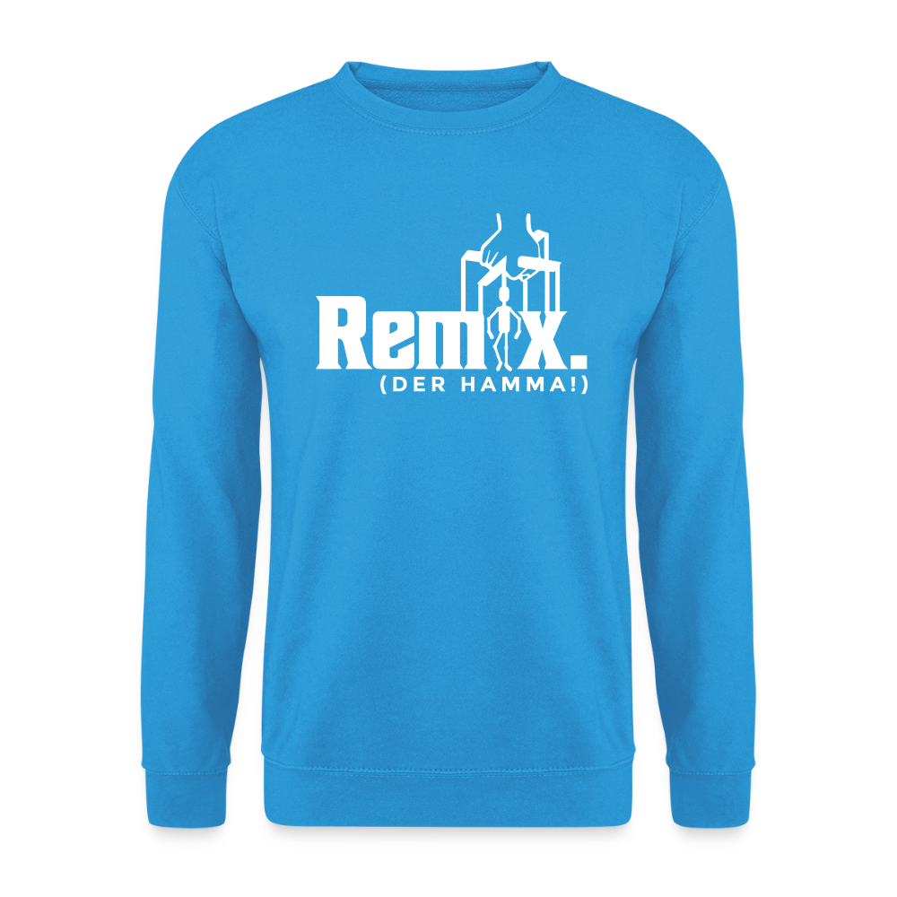 Remix. - Unisex Pullover - Meeresblau