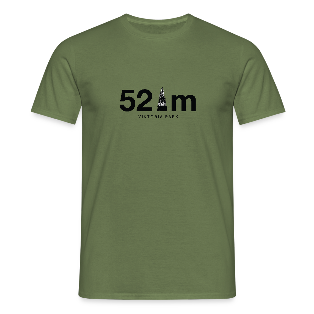 52 m Viktoria Park - Männer Premium T-Shirt - Militärgrün
