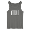 PRODUZIERT IN BERLIN - Männer Tank Top - Anthrazit