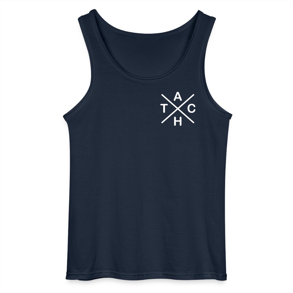 Tach X - Männer Tank Top - Navy