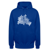 Berliner Finger - Unisex Hoodie - Royalblau