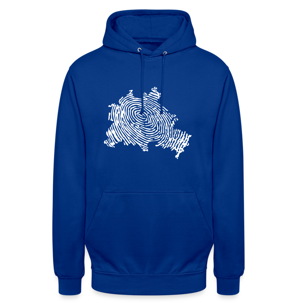 Berliner Finger - Unisex Hoodie - Royalblau