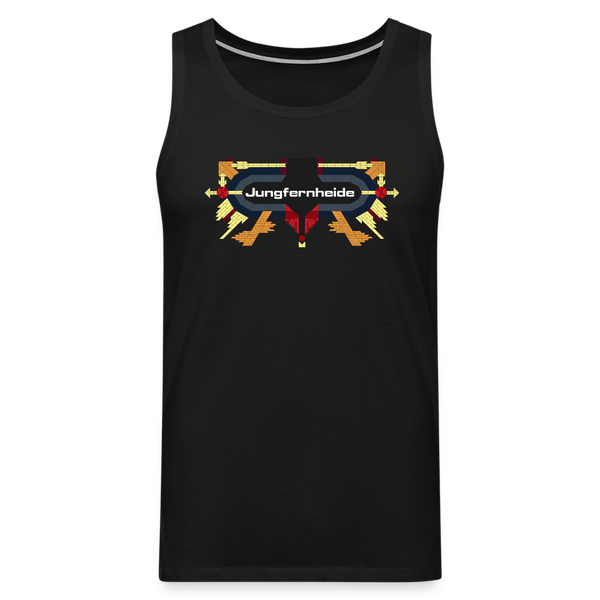 Jungfernheide - Männer Premium Tank Top - Schwarz