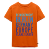 Reinickendorf Planet Earth - Kinder Premium T-Shirt - Orange