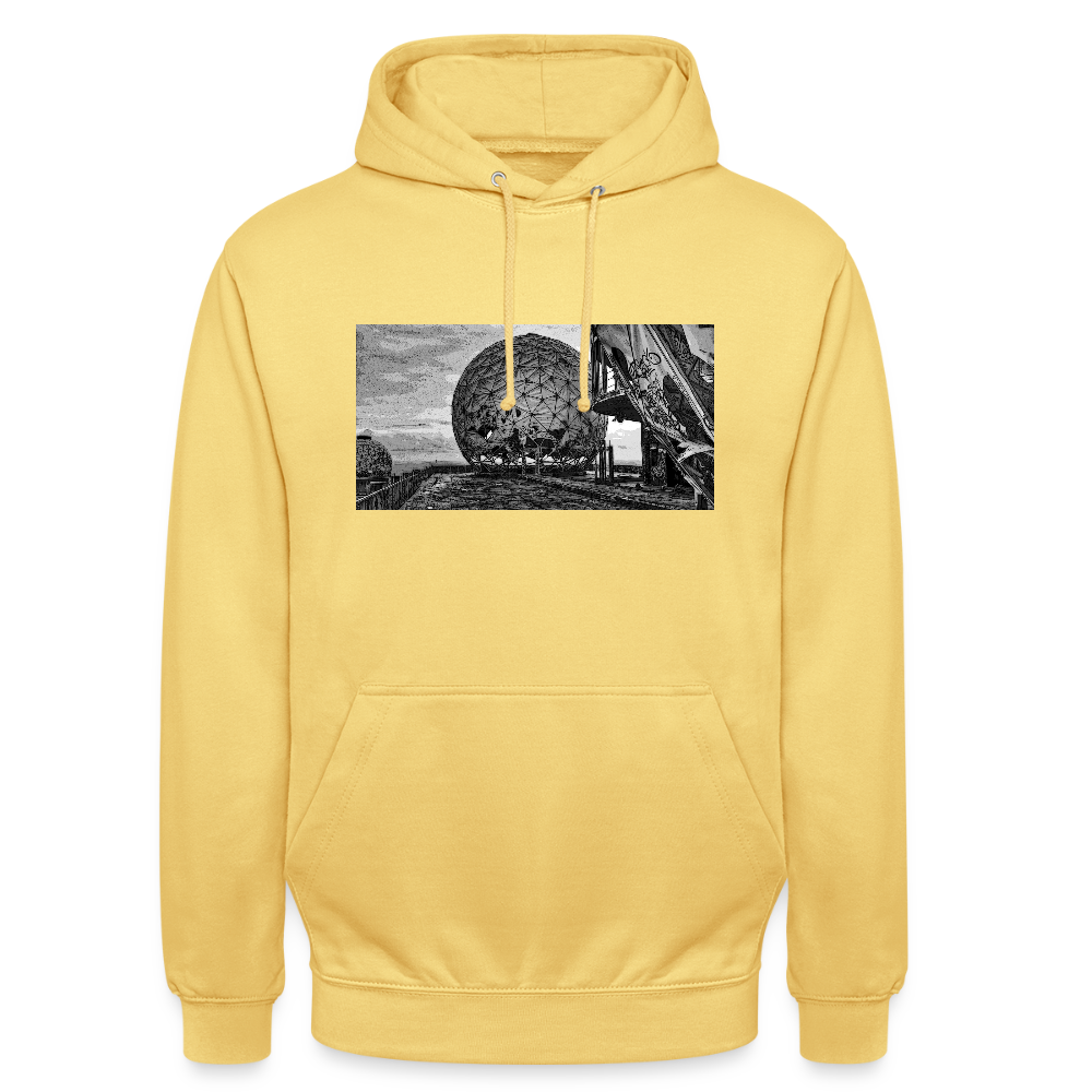 Teufelsberg im Bild - Unisex Hoodie - Zitronengelb