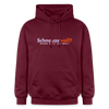 Schnauze voll? Dann halt sie mal! - Hoodie - Maroon