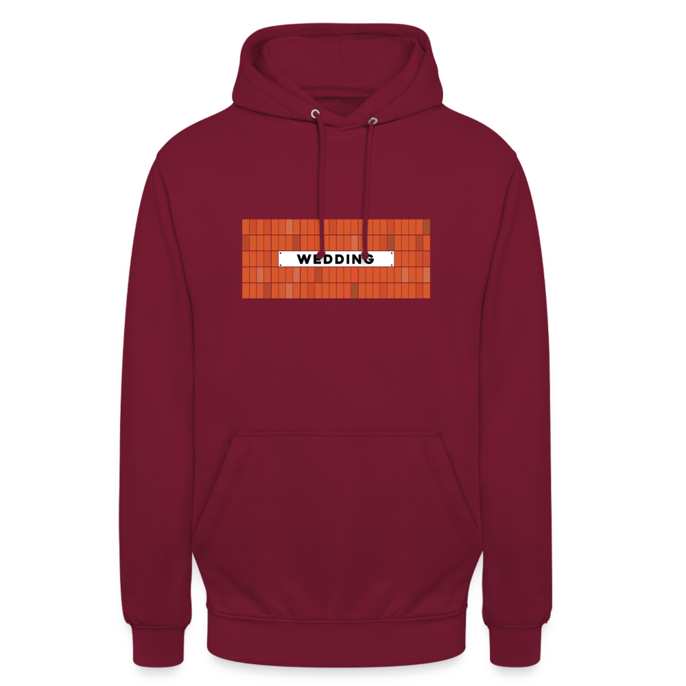 Wedding - Unisex Hoodie - Bordeaux