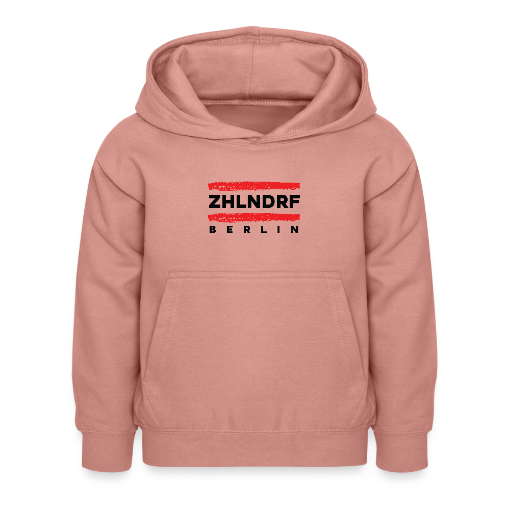 ZHLNDRF - Kinder Hoodie - Altrosa