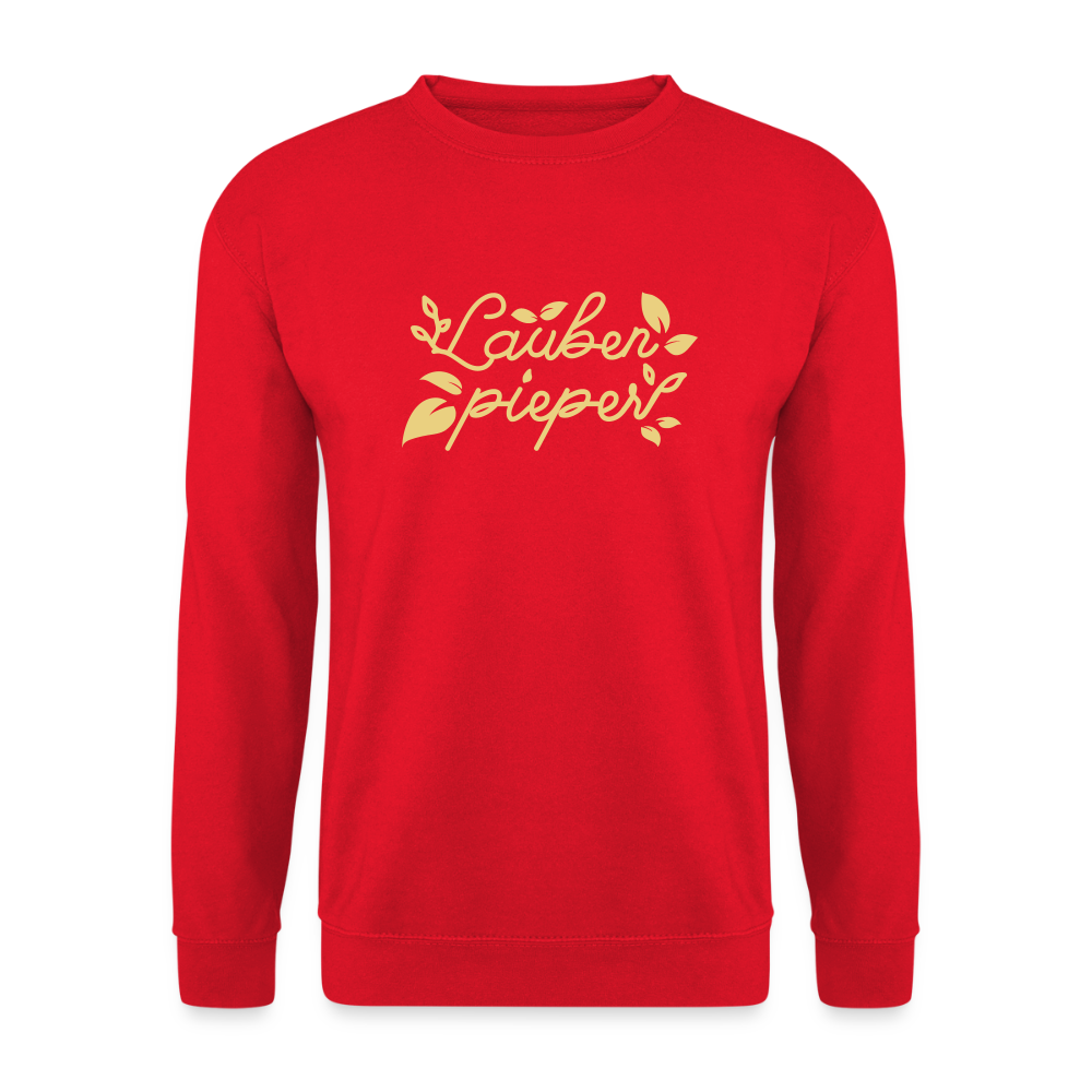 Lauben pieper - Unisex Pullover - Rot