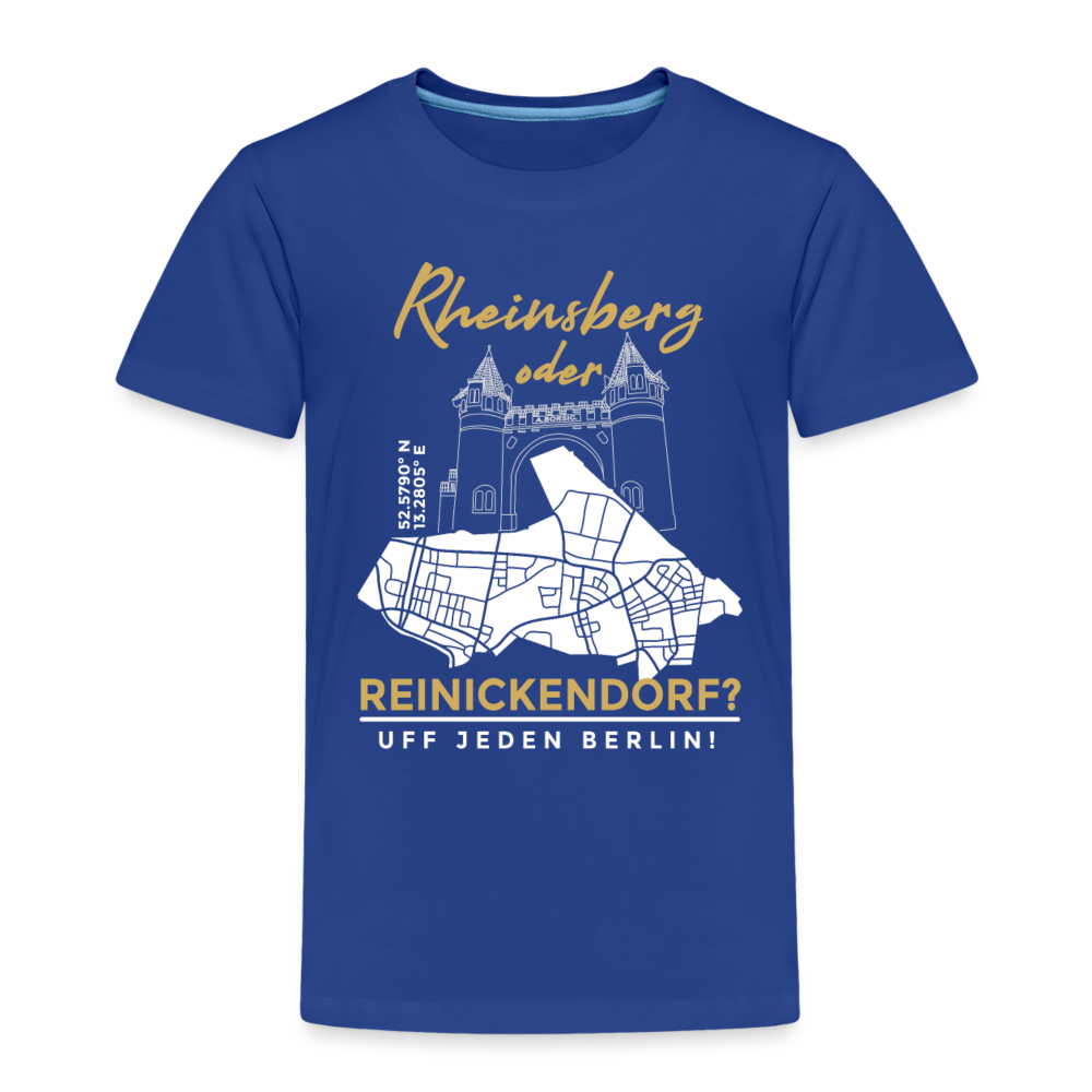 Rheinsberg Oder Reinickendorf - Kinder Premium T-Shirt - Königsblau