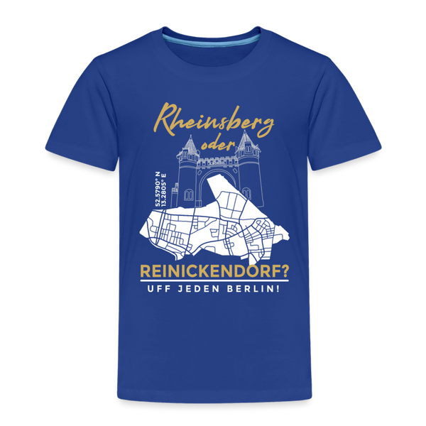 Rheinsberg Oder Reinickendorf - Kinder Premium T-Shirt - Königsblau