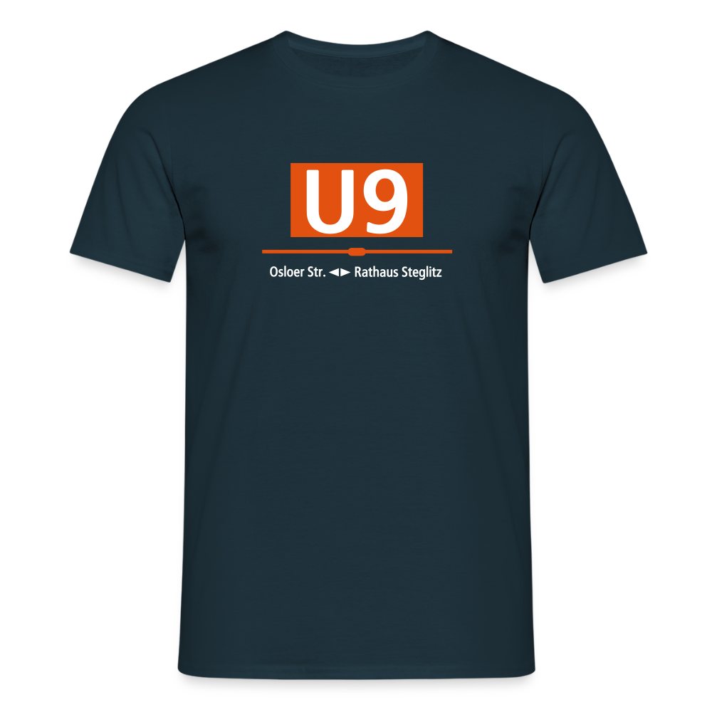 U9 - Männer Premium T-Shirt - Navy