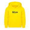 52 m Viktoria Park - Kinder Hoodie - Gelb