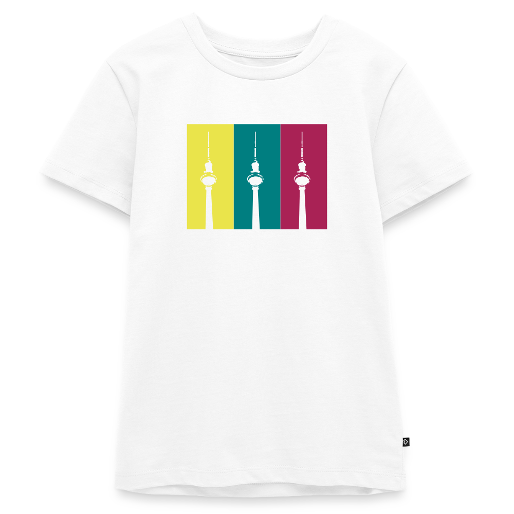Berlin Retro - Teenager Premium T-Shirt - Weiß
