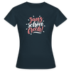 Janz schön frech! - Frauen Premium T-Shirt - Navy