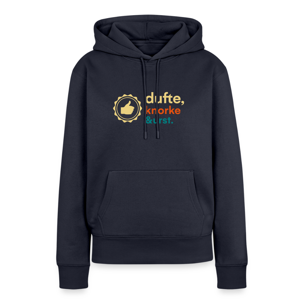 Dufte, Knorke, Urst - Frauen Premium Hoodie - Navy