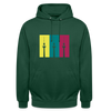 Berlin Retro - Unisex Hoodie - Flaschengrün