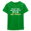 Janz Jefährlich - Kinder Premium T-Shirt - Grün