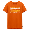 Wasde heute kannst erleben, kann dir morjen keener jeben! - Teenager Premium T-Shirt - Orange