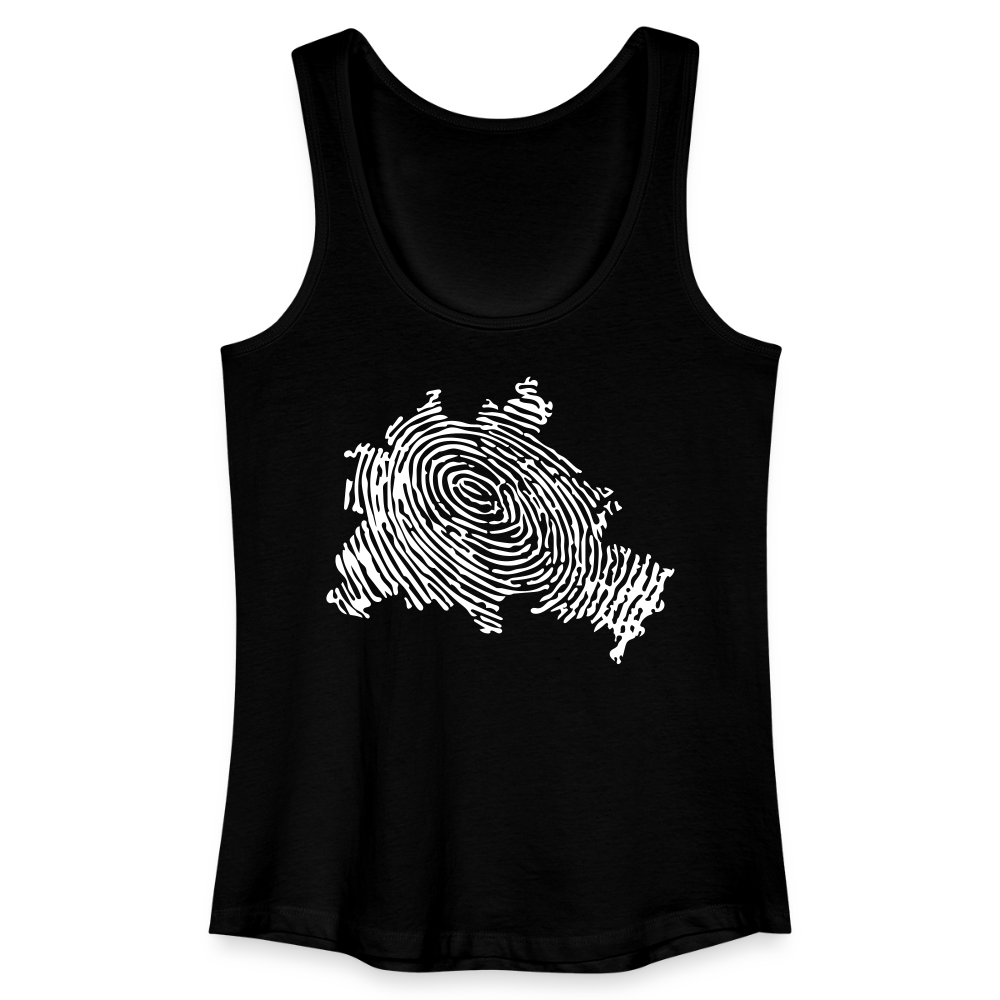 Berliner Finger - Frauen Bio Tank Top - Schwarz