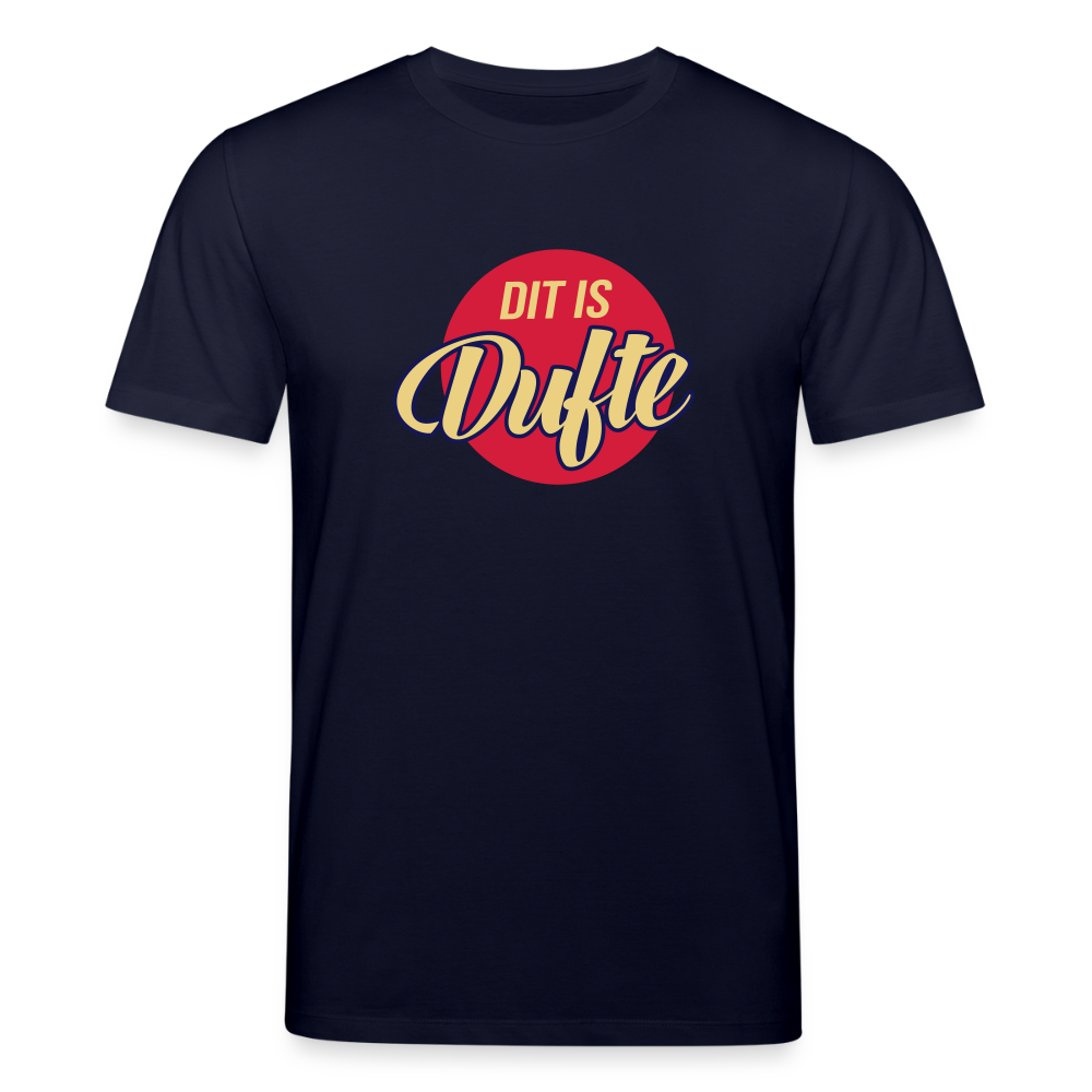 Dit Is Dufte - Unisex Bio T-Shirt - Navy