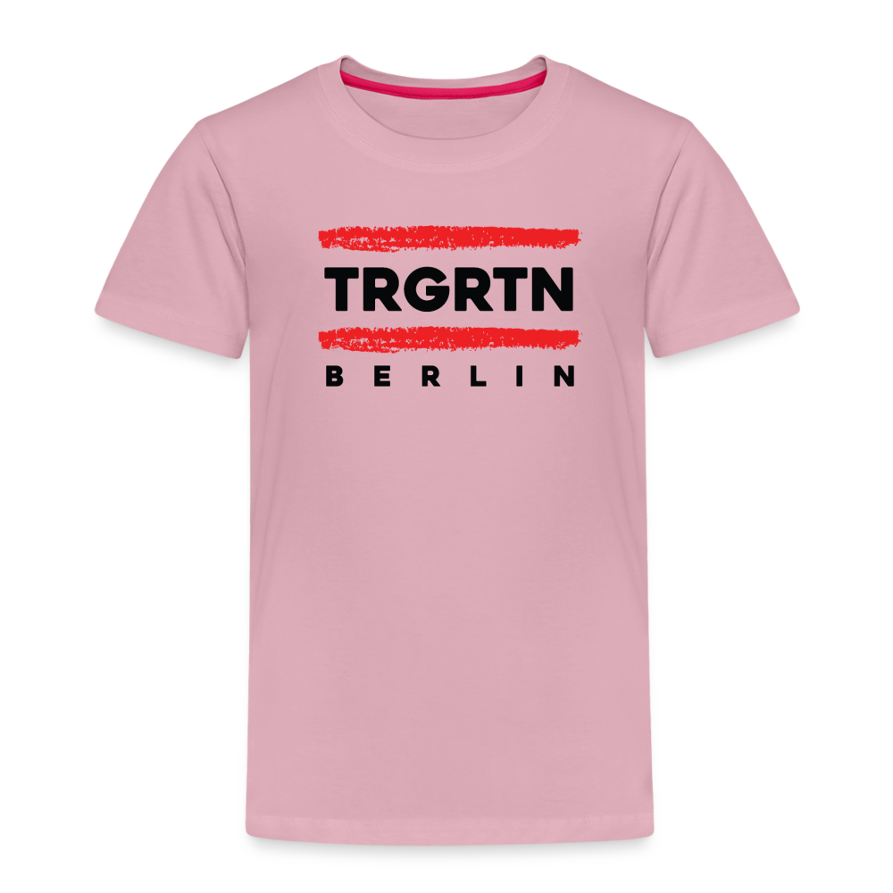 Kinder T-Shirt mit TRGRTN Motiv zum Tiergarten in Berlin.