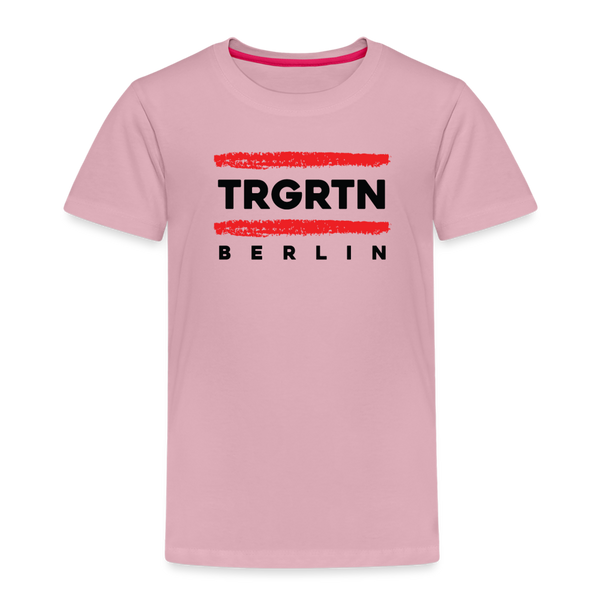 Kinder T-Shirt mit TRGRTN Motiv zum Tiergarten in Berlin.