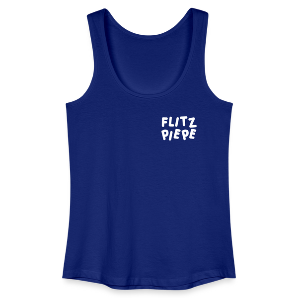 Flitzpiepe - Frauen Bio Tank Top - Königsblau