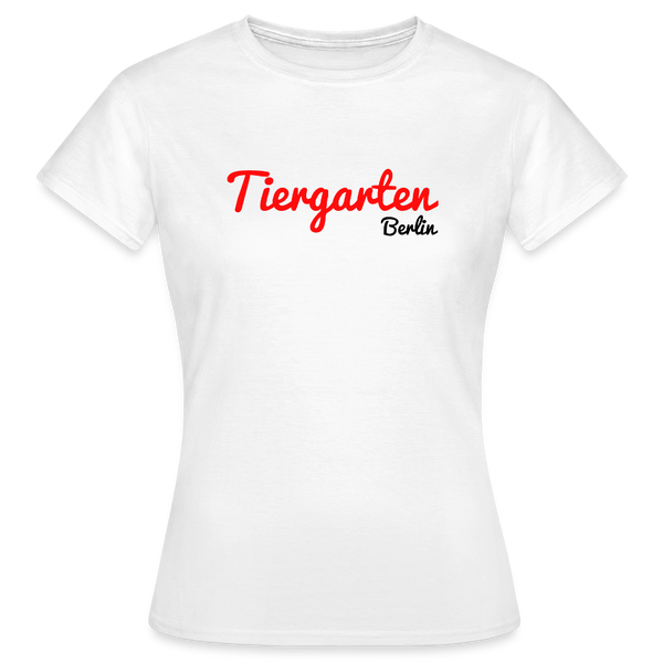 Tiergarten Berlin - Frauen Premium T-Shirt - Weiß