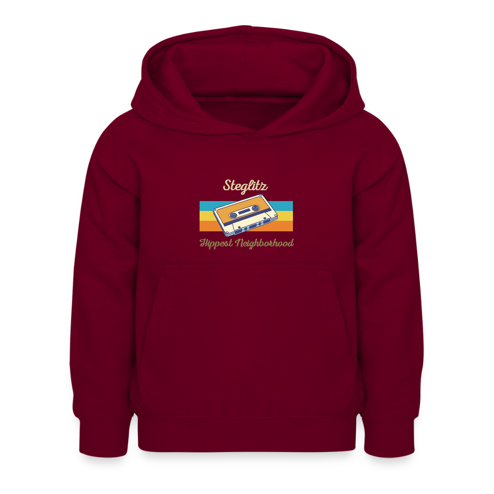 Steglitz Hippest Neighborhood - Kinder Hoodie - Bordeaux