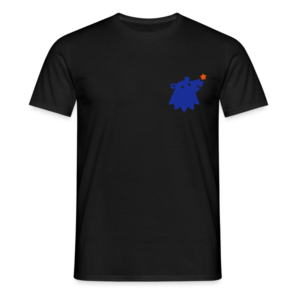 Schnauze Bär - Männer Premium T-Shirt - Schwarz