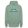 Muckis statt Schnuckis - Unisex Hoodie - Graugrün
