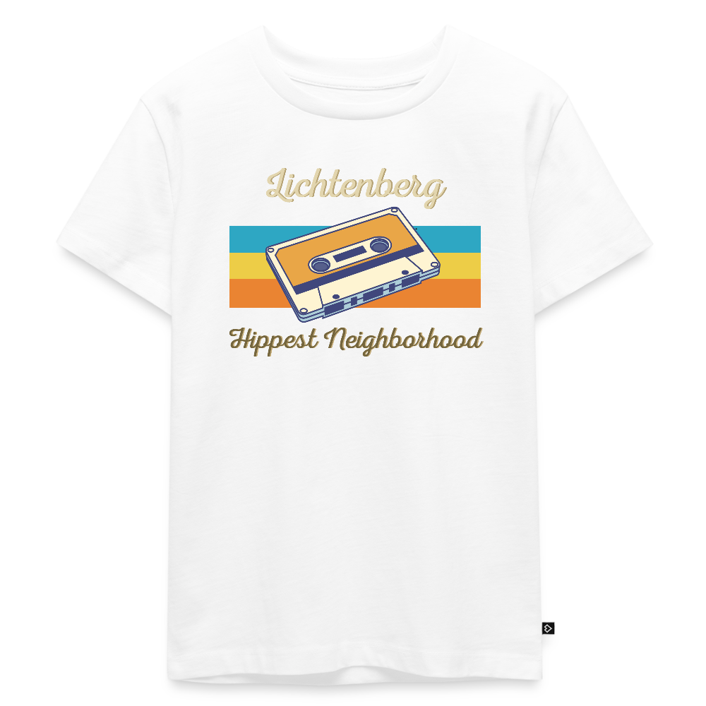 Lichtenberg Hippest Neighborhood - Kinder Premium T-Shirt - Weiß