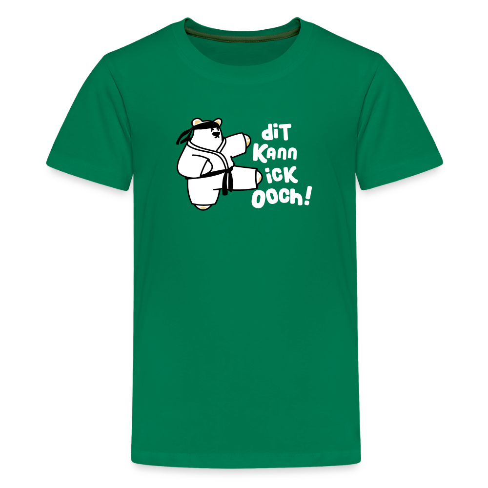 Dit kann ick ooch! - Teenager Premium T-Shirt - Kelly Green