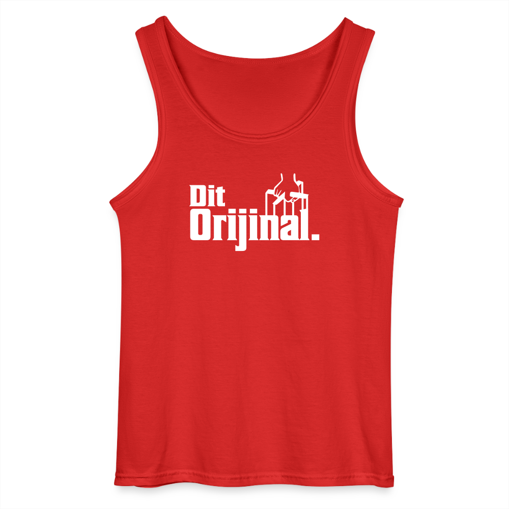 Dit Orijinal - Männer Tank Top - Rot