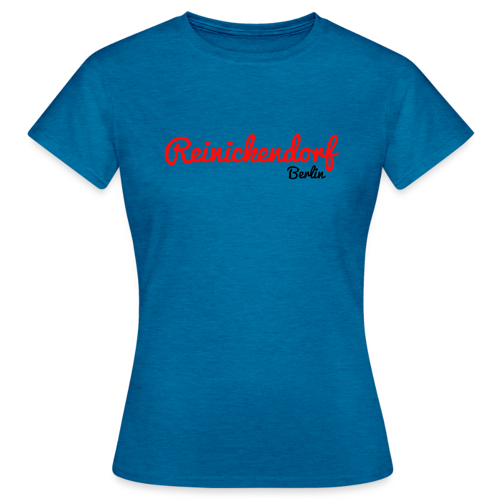 Reinickendorf Berlin - Frauen Premium T-Shirt - Antikblaues Saphir meliert