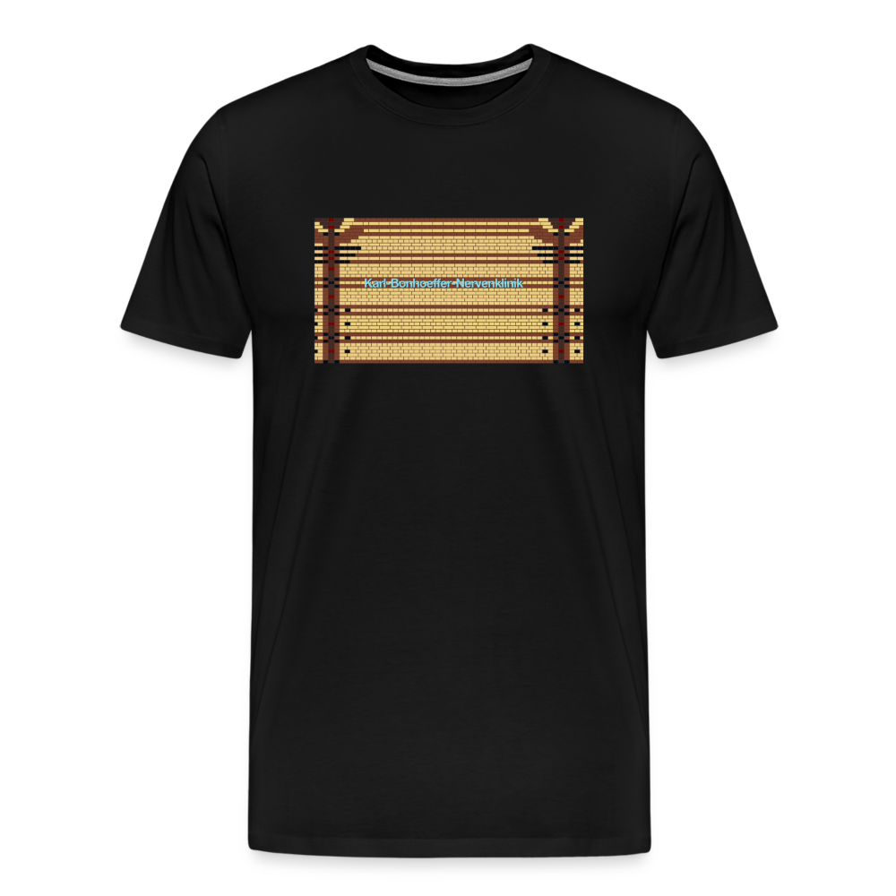 Karl-Bonhoeffer-Nervenklinik - Männer Premium T-Shirt - Schwarz