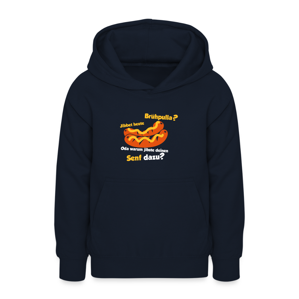 Jibbet Brühpulla - Teenager Hoodie - Navy