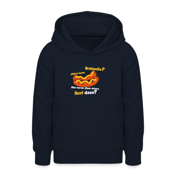 Jibbet Brühpulla - Teenager Hoodie - Navy