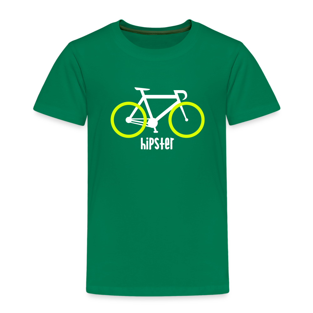 Hipster - Kinder Premium T-Shirt - Kelly Green