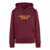 Quatsch keen Tofu! - Frauen Premium Hoodie - Burgunderrot