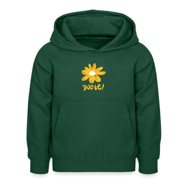 Dufte - Kinder Hoodie - Flaschengrün