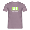 U1 - Männer Premium T-Shirt - Lilagrau