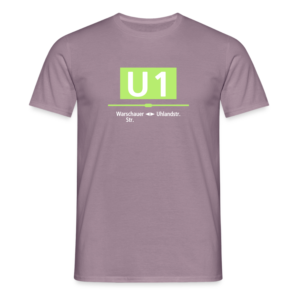 U1 - Männer Premium T-Shirt - Lilagrau