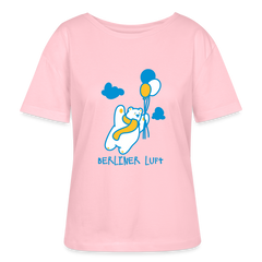 Der Bär fliegt - Relaxed Rundhals Frauen Bio-T-Shirt