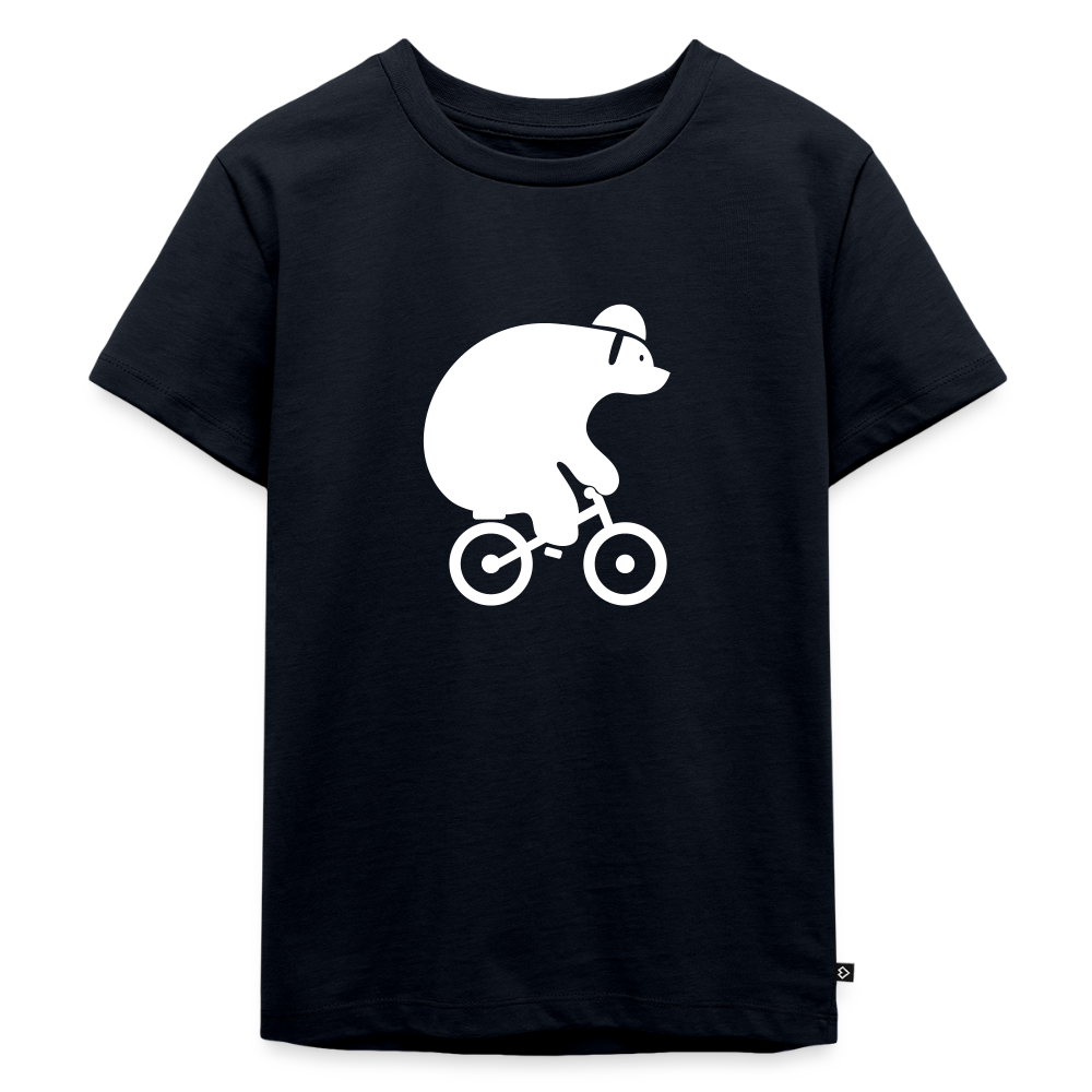 Fahrradbär - Kinder Premium T-Shirt - Navy