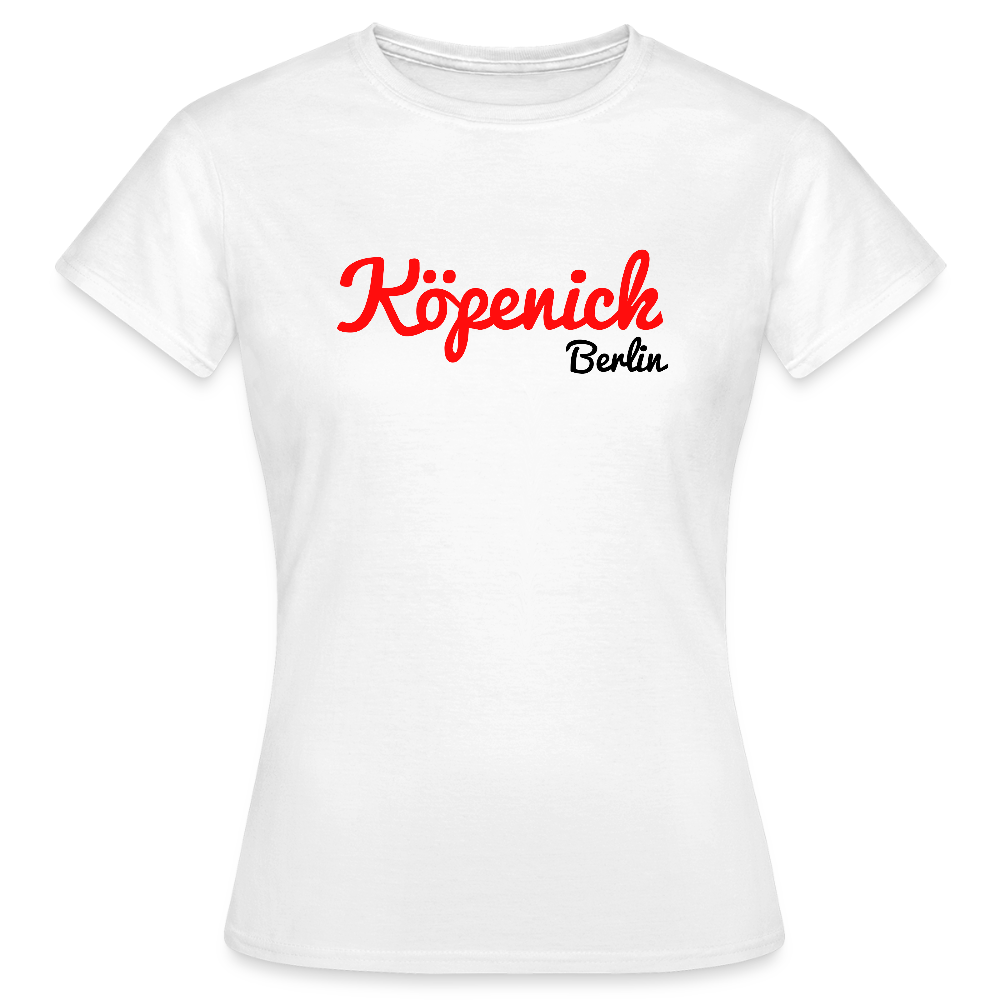 Köpenick - Frauen Premium T-Shirt - Weiß